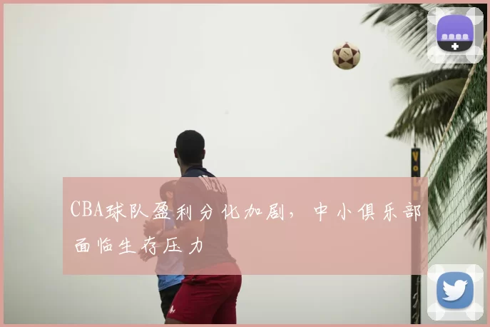 CBA球队盈利分化加剧,中小俱乐部面临生存压力