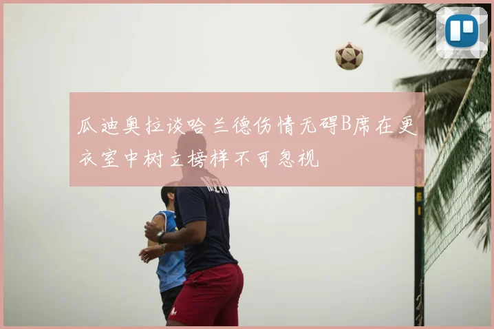 瓜迪奥拉谈哈兰德伤情无碍B席在更衣室中树立榜样不可忽视