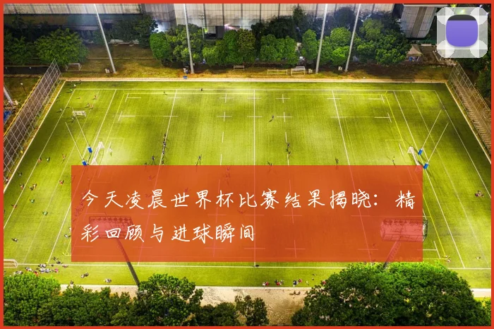 今天凌晨世界杯比赛结果揭晓：精彩回顾与进球瞬间