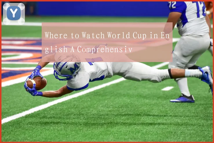 Where to Watch World Cup in English A Comprehensiv